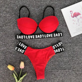 Costum de baie din două piese ''Red Adventure'' - Zappy Fashion Romania
